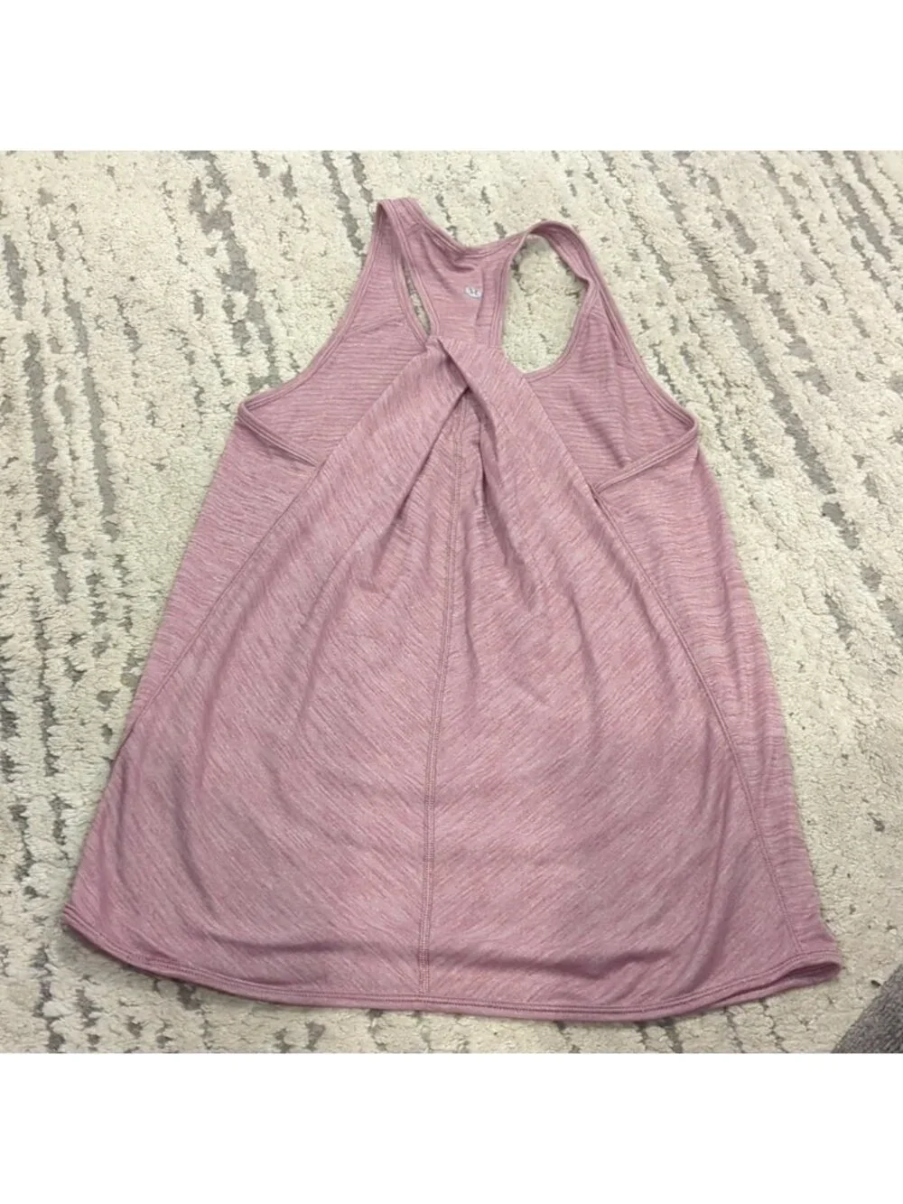 Lululemon Essential Tank Heathered Figue